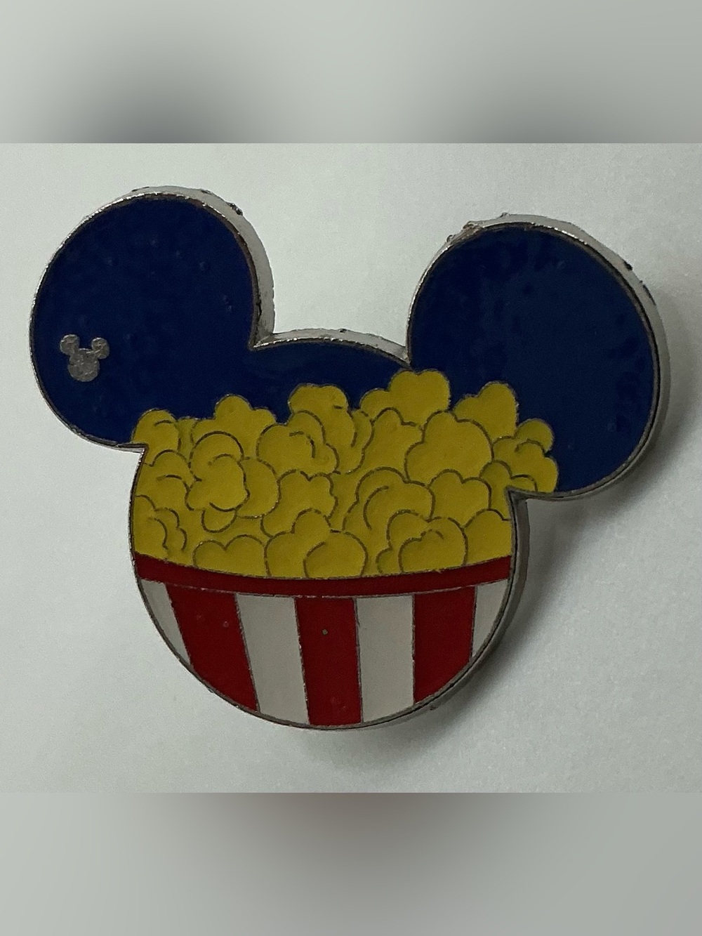 2015 HIDDEN MICKEY MOUSE FOOD ICONS SERIES POPCORN BUCKET COLLECTION PIN